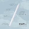 PILOT, G2 Premium Gel Roller Pens, G2 Edge White, Sensory Writing Experience, 12ct box, Fine Point 0.7 mm