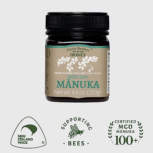 Mason Brothers miel manuka cruda pack 3x 8.8oz miniatura 7