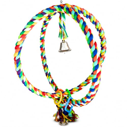 Bonka Bird Toys Rope Swing