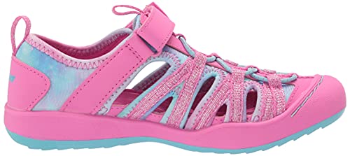 Skechers Kids Girls 302971L Water Shoe, Pink/Turquoise, 3 Little Kid #TOP5
