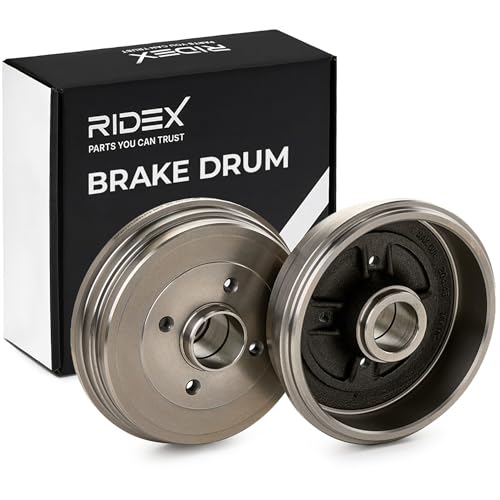 RIDEX 123B0290 2x Bremstrommel Hinten ohne Lager für RENAULT Clio III Schrägheck (BR0/1, CR0/1)