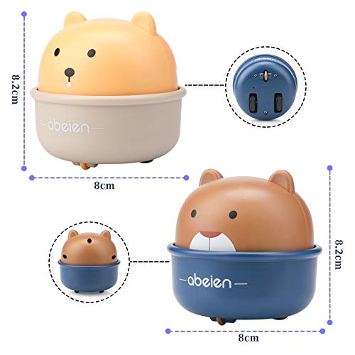 YSSHUI Spielzeugautos, 2er Pack Mini Baby Spielzeugauto Aufziehen Tierspielzeug Fahrzeuge Set Press and Go Geburtstags 1 2 3 4 Jahre alte Jungen, Mädchen