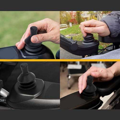 Joystick de fauteuil roulant électrique anti-fatigue à bascule 360° - 4