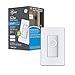 GE Lighting 93105002 Smart Button Style, Wi-Fi, Works with Alexa/Google Assistant Without Hub, Single-Pole/3-Way Replacement C by GE Motion-Sensor + Dimmer Switch, White