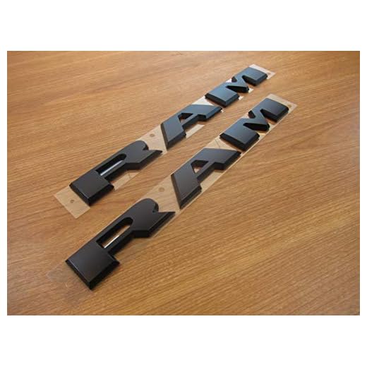 2019-2020 Ram 2500 3500 4500/5500 Right & Left Side Front Door Ram Emblem OEM