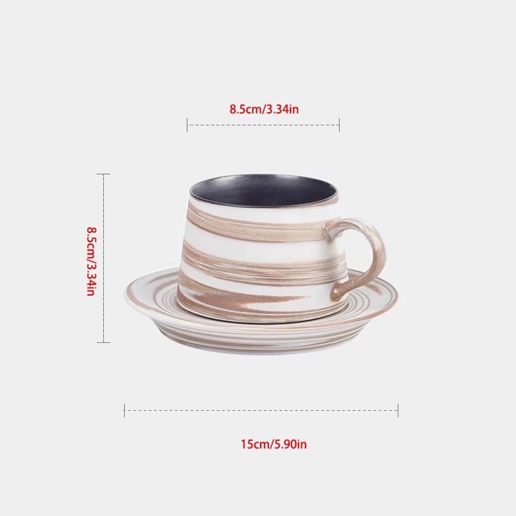 Tazas Cafe Taza De Café Vintage Cerámica Hecha A Mano Con Agua Mug Cups