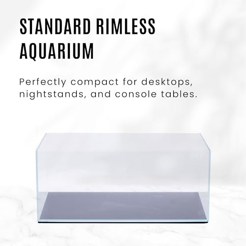 Image of UNS Ultra Clear Rimless Tank - 79.2GAL | 300L - 47.24x19.68x19.68 | 120x50x50 CM, 12mm Glass Thickness, Leveling Mat Included - Low Iron, High Clarity Fish Tank w / 45 Mitered Edge - [120P]