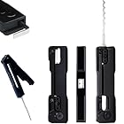 Crovakeu Professional Lock Pick Set - 1-Piece Compact Locksmith Tools Kit with Practice Locks for Beginners & Pros - Portable Lockpicking Tools for Fidget, Stress Relief & Skill Training