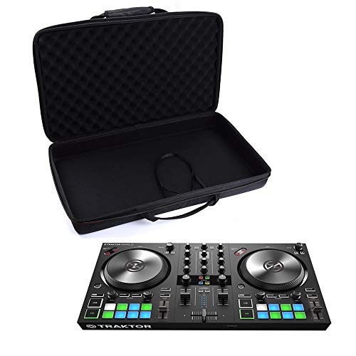 NiceCool Hard Case for Native Instruments Traktor Kontrol S2 Mk3 DJ Controller (Black)