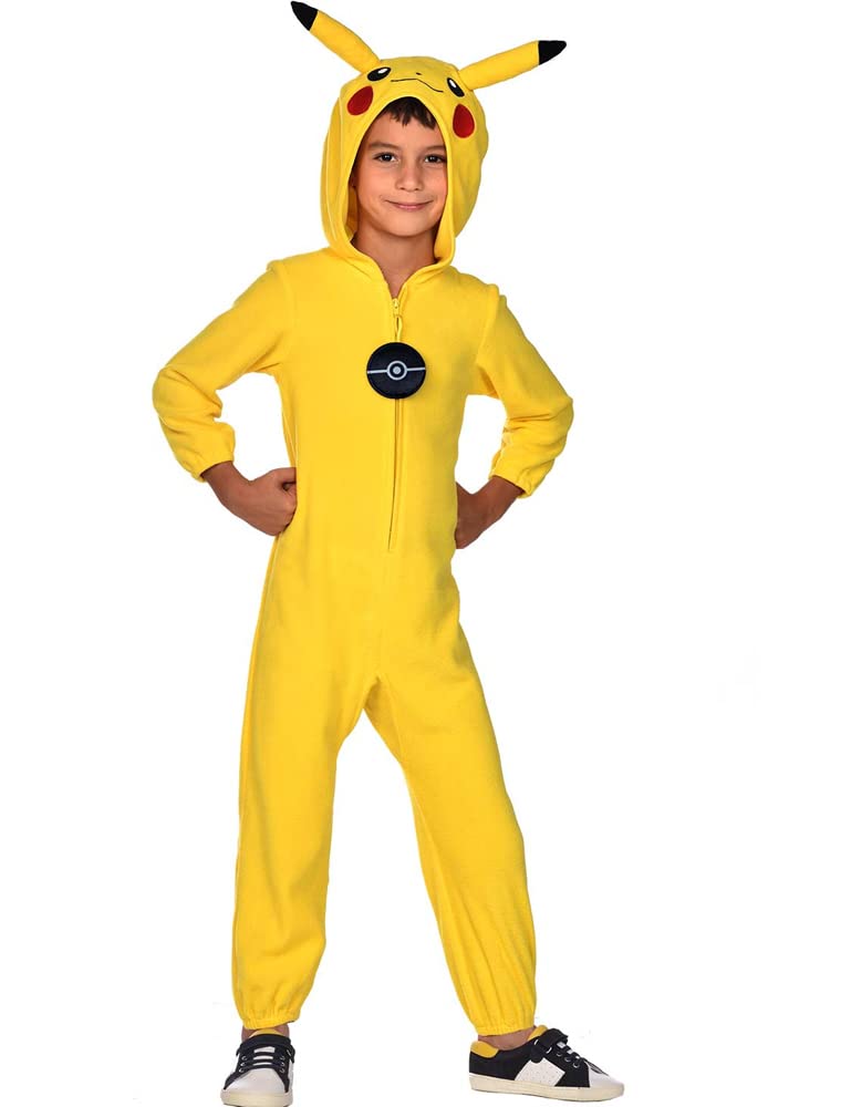 amscan Costume da Pikachu per bambini, unisex, con licenza ufficiale Pokemon