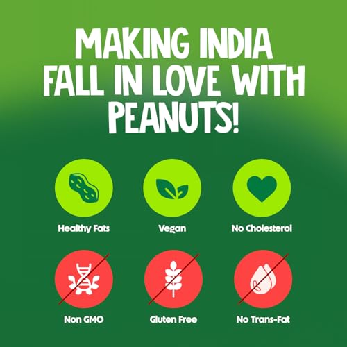 Image of ALPINO Natural Peanut Butter Crunch 1kg - 100% Roasted Peanuts - 30g Protein, No Added Sugar & Salt, non-GMO, Gluten Free, Vegan - Plant Based, Unsweetened Peanut Butter Crunchy (Pack of 3)