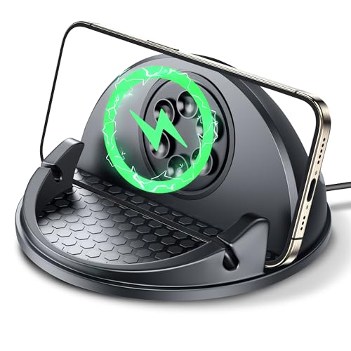Beeasy 15W Wireless Car Charger Dashboard,Car Phone Holder Wireless Charger Non-Slip,Mobile Phone Fast Wireless Charger for iPhone 16 14 13 12 11 Pro Max XR X SE, for Samsung S25 S24 S23 S22 S21 Ultra Beeasy 15W Wireless Car Charger Dashboard,Car Phone Holder Wireless Charger Non-Slip,Mobile Phone Fast Wireless Charger for iPhone 16 14 13 12 11 Pro Max XR X SE, for Samsung S25 S24 S23 S22 S21 Ultra