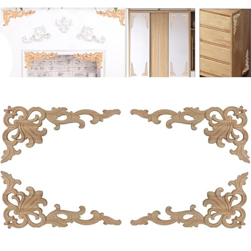 Materiale resistente: il nostro Fregi in Legno Decorativi è realizzato in legno di alta qualità, che è durevole e può essere utilizzato a lungo.