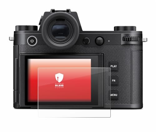 upscreen Screen Protector Film compatible with Leica SL3-9H Glass Protection, Extreme Scratch Resistant