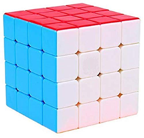 Storio Cubes High Speed Sticker Less Magic Puzzle Cube Game Toy (4X4) - Multicolor