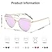 SOJOS Cat Eye Sunglasses for Women Fashion Designer Style Mirrored Lenses SJ1001 with Gold/Purple