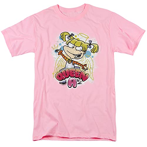 T Shirt Rugrats Queen A Angelica Rose pour un Style Casual Urbain