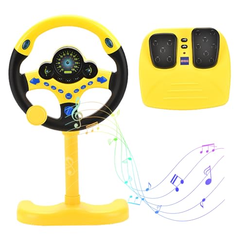 Volant de simulation avec sangles pour canaliser l'énergie des enfants par le jeu