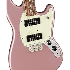 Player Mustang 90 PF Burgundy Mist Metallic - Les Beatles, Paul McCartney, John Lennon, RIngo Starr, George Harrison Player Mustang 90 PF Burgundy Mist Metallic – Image 3