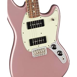 Player Mustang 90 PF Burgundy Mist Metallic - Les Beatles, Paul McCartney, John Lennon, RIngo Starr, George Harrison Player Mustang 90 PF Burgundy Mist Metallic – Image 3
