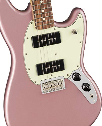 Player Mustang 90 PF Burgundy Mist Metallic - Les Beatles, Paul McCartney, John Lennon, RIngo Starr, George Harrison Player Mustang 90 PF Burgundy Mist Metallic – Image 4