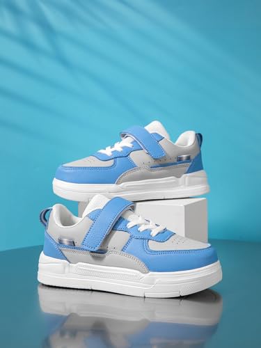 Kids' Board Shoes Adjustable Hook and Loop Classic Low Top Kids Sneakers3