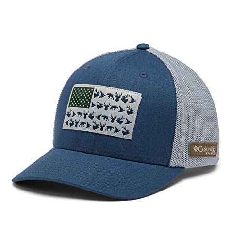 Image of Columbia Unisex PHG Game Flag Mesh Ball Cap