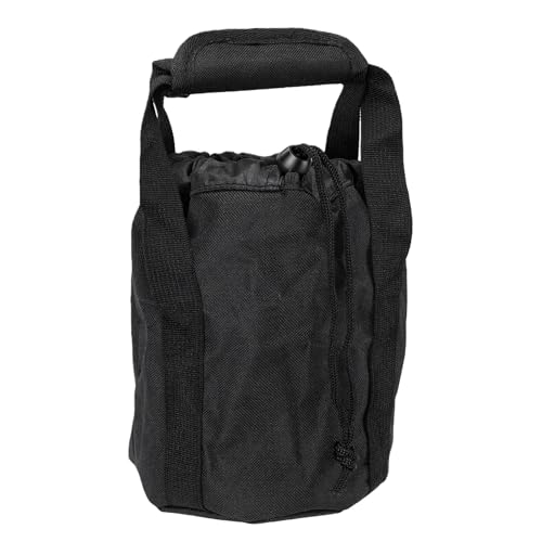 Zerodis Sac à Balles avec Coussinet en Mousse, Sangles de Poignée Renforcées, Construction en Tissu Oxford pour L'entraînement Pratique, la Salle de Sport et Les Voyages