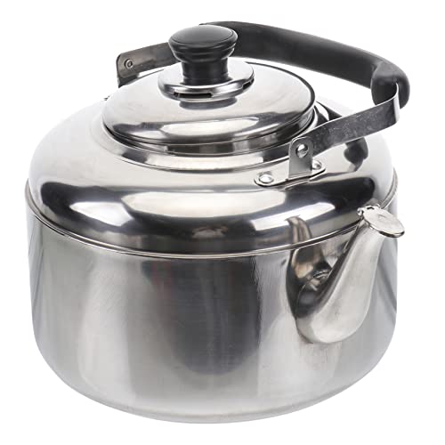 Cabilock 1 Bouilloire Sifflante Argentée Bouilloire À Thé Sifflante Bouilloire À Eau Bouilloire À Thé Bouilloire À Sifflet Pour Cuisinière Bouilloire À Thé Sifflante Pour Cuisinière