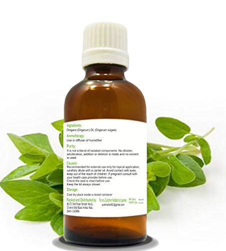 Pure Herbs Oregano (Origanum VULGARE) Pure & Natuurlijke Therapeutische Grade Essentiële Olie 10ml - Afbeelding 3