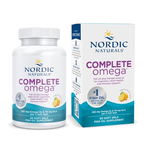 Nordic Naturals Complete Omega, Lemon Flavor...
