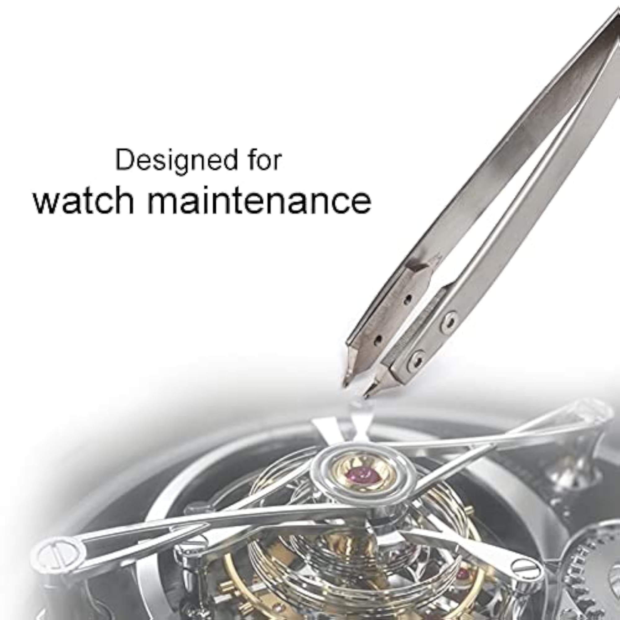Watch Spring Bar Plier Tool, Professional Tweezers for Watchmakers