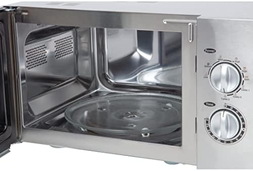 Caterlite Commercial Microwave Oven 900W Light Duty Stainless Steel Appliance