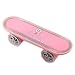 Produktbild KINGCOO Drahtloser Lautsprecher, Tragbar Mini führte Licht-Skateboard Wireless Bluetooth Roller Stereo Lautsprecher mit Mikrofon Freisprecheinrichtung für iPhone iPad Samsung Galaxy(Rosa)