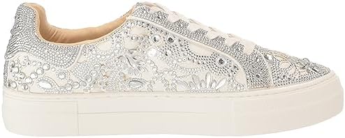 Betsey Johnson Women's Reily Sneaker, White, 10 | Image 5