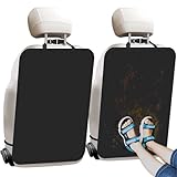 Staranry 2 Pezzi Proteggi Sedile Auto Bambini Posteriore, Impermeabile e Facile da Pulire,...
