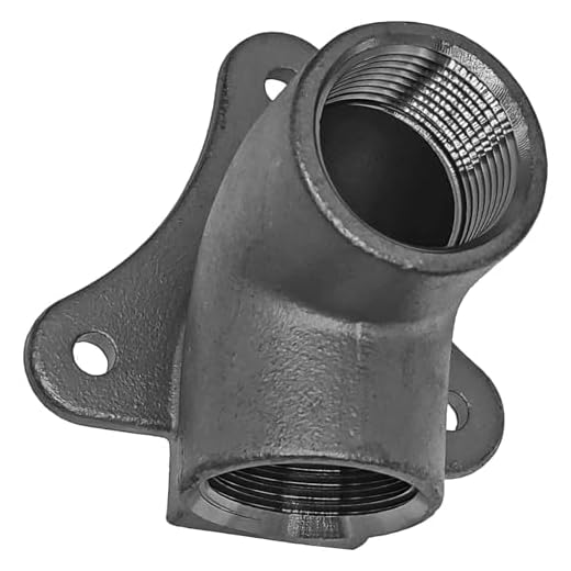 MegaHaustechnik Wandwinkel Deckenwinkel 1/2 Zoll IG DN15 Innengewinde Innendurchmesser 19mm Gewindefitting aus Edelstahl V4A VA Trinkwasser geeignet rostfrei INOX Wasserhahn Anschluß