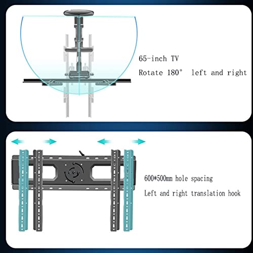 Support d'affichage ultra-mince avec rotation horizontale et verticale 90° - 5