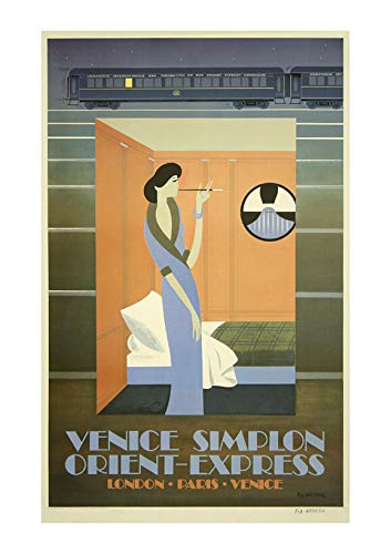 Impression d'art grand format Venice Simplon Orient Express sur papier Archival Mat