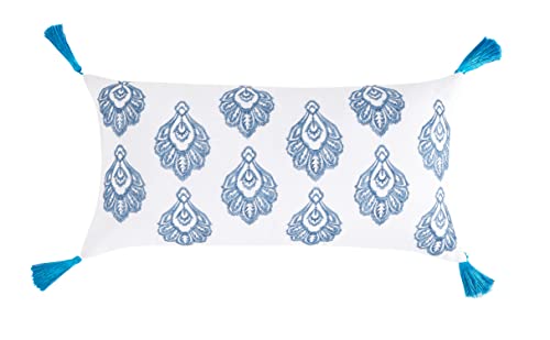 Southshore Fine Living, Inc. 6-Piece Quilted Daybed Cover Set Lightweight Includes Twin Paisley Quilt Cover, 3 Matching Quilted Shams, Bed Skirt And One Neck Pillow, Pure Melody Aqua, Twin #TOP4