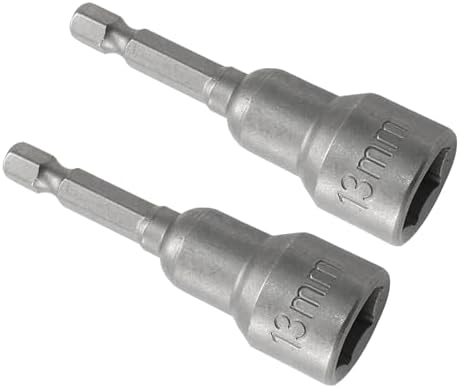 10 Pcs Magnetic Hexagon Socket, 6-19mm Hex Shank Magnetic Nut Setter ...