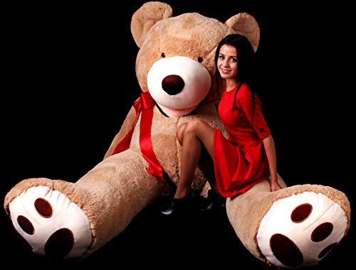 Teddybär Groß - Riesen Teddybären - Riesen Teddy 260 cm - Kuscheltier Für Babys - XXL Plüschtier Teddy Bär - Geschenk… – Bild 3