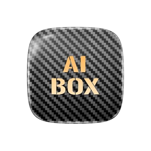 HWIREUIGT AI Box CarPlay Inalámbrico Android 13/Carplay/Android Auto Smart TV Box WiFi 6 Bluetooth Adaptador Inalámbrico para Coche 2+32G