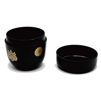 黒柿 なつめ 純国産 日本製 抹茶 茶道　管3 Amazon | 茶道具 中棗 棗 なつめ 黒 高台寺 樹脂製 茶道 抹茶