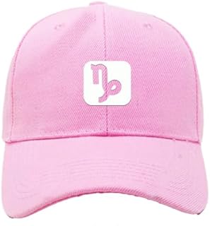 CAP (PINK) White logo for men and women with sun protection.sports cap with distinctive shapes (81)