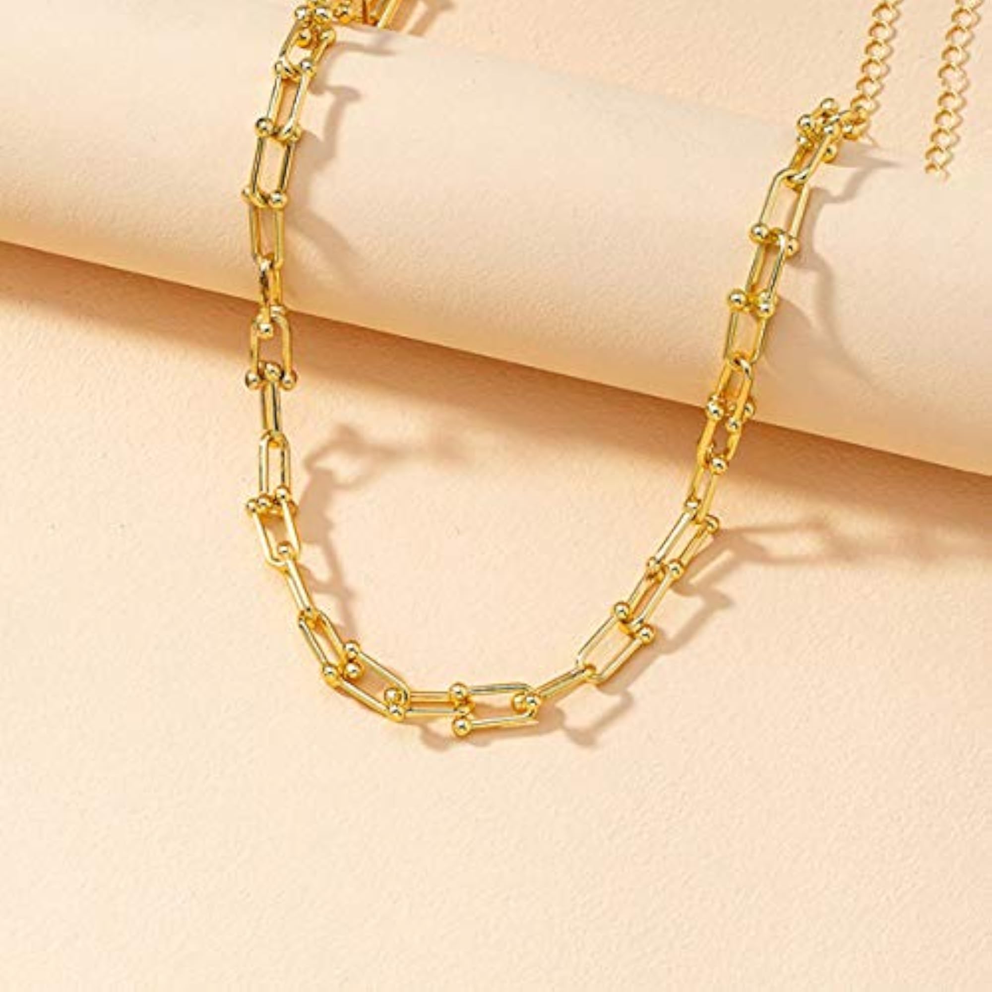 Plated-Toned Layered Necklace (CT-NCKF-44216)