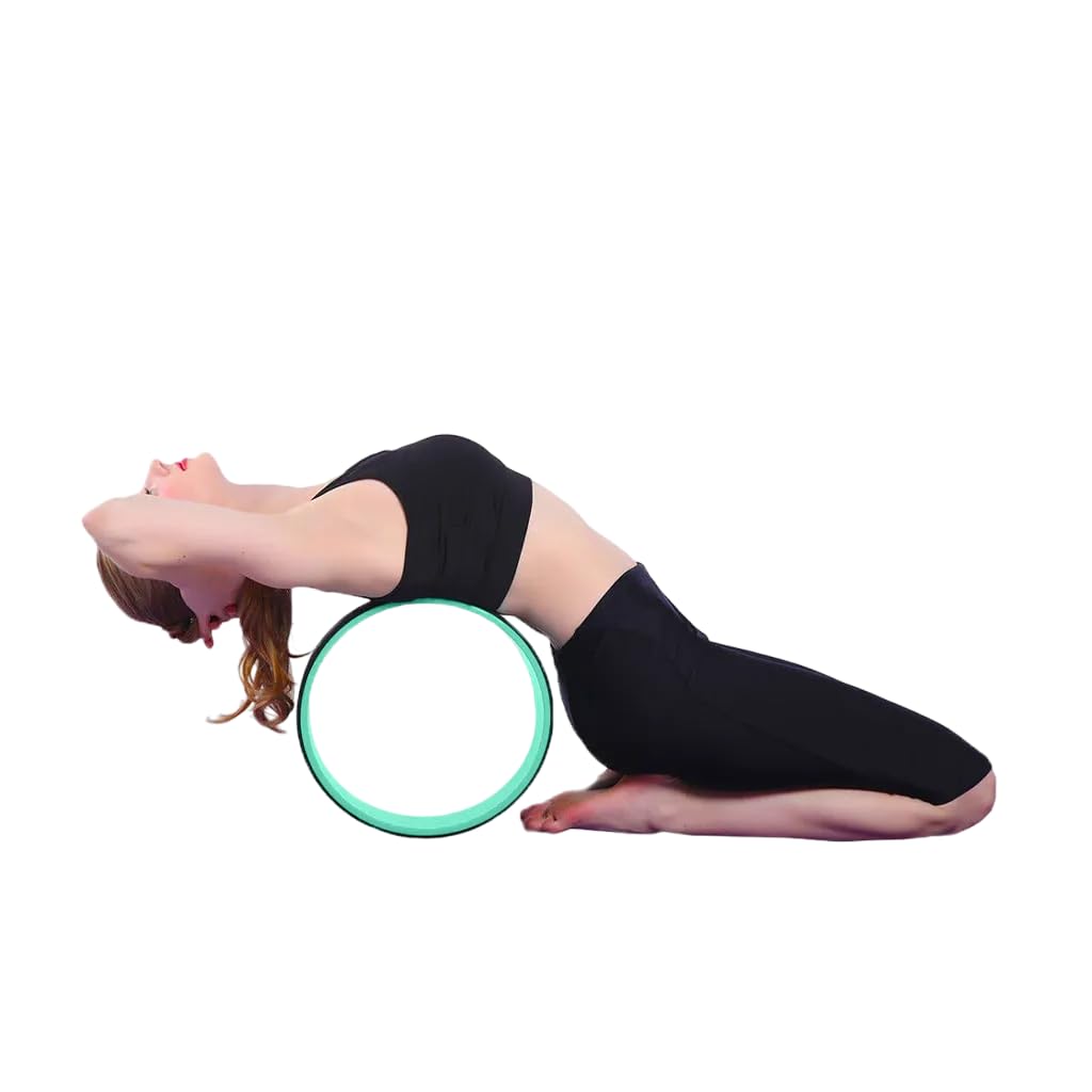 Yoga Wheel per Techdance TH-109 Sport Pilates Home Fitness Palestra Allenamento Relax Tempo Libero Danza Classica Muscoli Colonna Vertebrale Free Time Training
