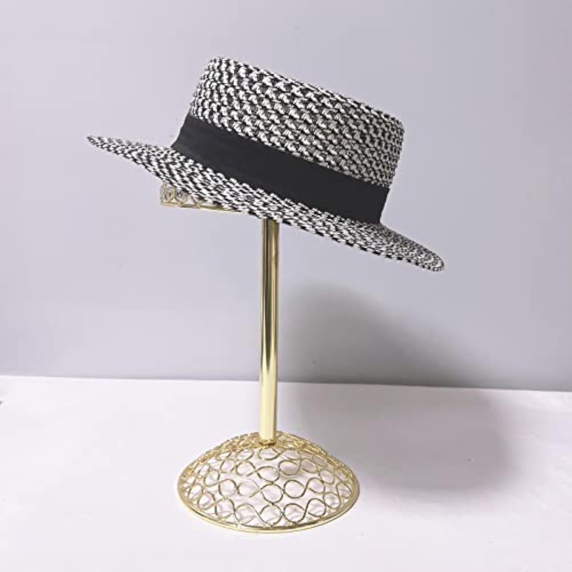 Adjustable Height Hat Display Stand for Stores