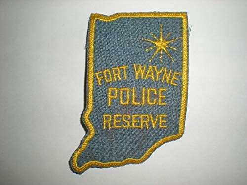Embroidered Patch - Patches for Women Man - Fort Wayne, Indiana Police Department Reserve