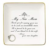 Jewelry Holder Gift for Mother of the Groom From Bride-Ring Dish Gift-Thank You Raising Your...